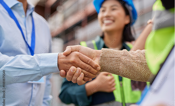 people shaking hands